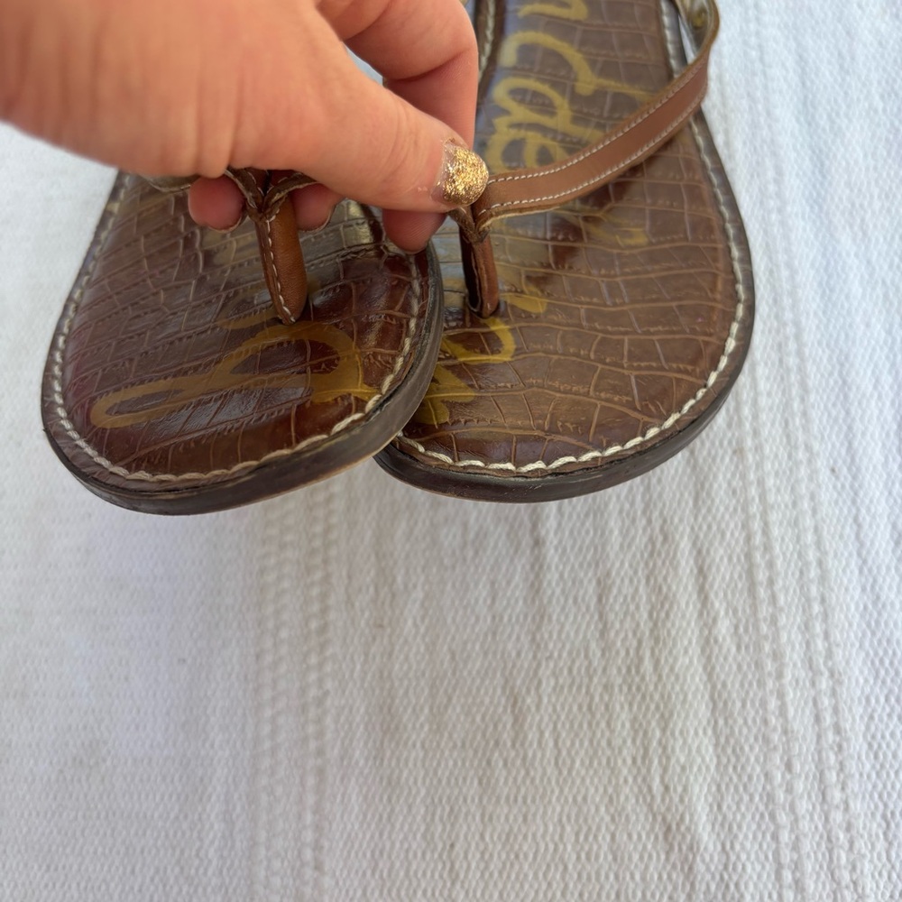 Sam Edelman Gracie flip-flops size womens 9 - Picture 2 of 5